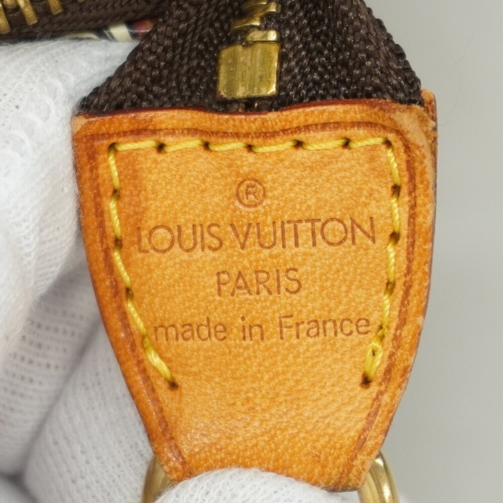 LOUIS VUITTON Brown Monogram Pochette Pouch - Picture 5 of 10